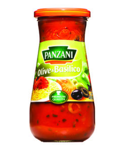 Panzani Sos OliveBasilico ideal pentru paste 400g