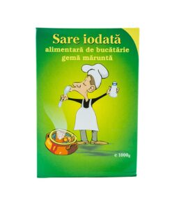 Sare iodata de bucatarie gema marunta 1kg